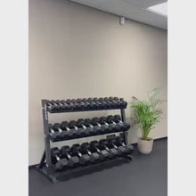 Perform | Premium Hexagon Dumbbells Set 2,5 t/m 30 kg met Opslagrack