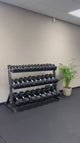 Premium Hexagon dumbbells |  2,5 t/m 30kg set inclusief opslagrack